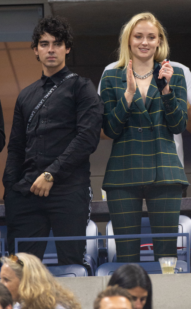 Joe Jonas, Sophie Turner, US Open Joe Jonas, Sophie Turner, US Open